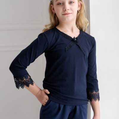 блузка школьная