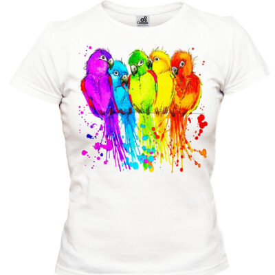 Футболка "Попугайчики"