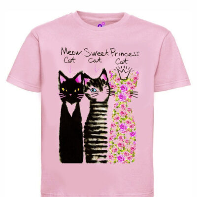 Футболка "Три кошки"