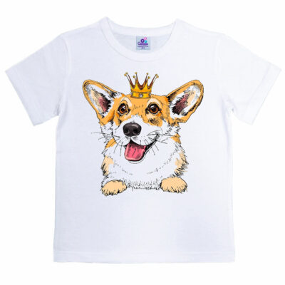 Футболка "Корги"