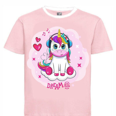 Футболка "Единорог в наушниках"