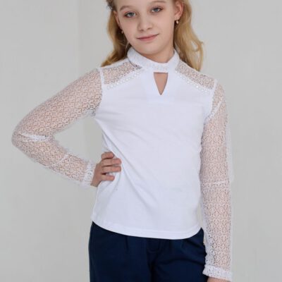 Блузка школьная