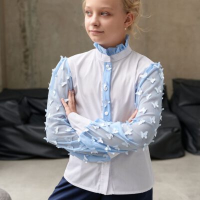 Блузка школьная