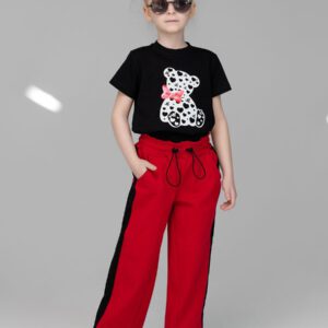 брюки широкие с лампасами