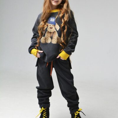 Костюм спортивный вельветовый оверсайз