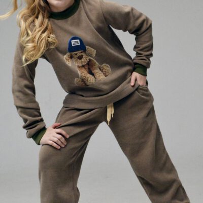 Костюм спортивный вельветовый оверсайз