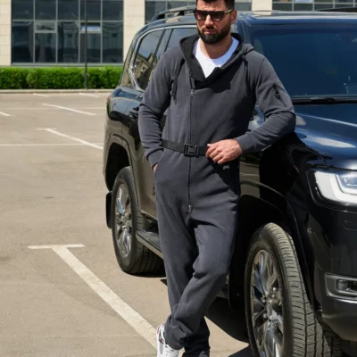 Комбинезон из итальянского рубчика