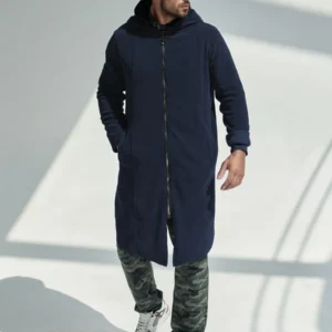 Мантия Пальто мужское из итальянского рубчика