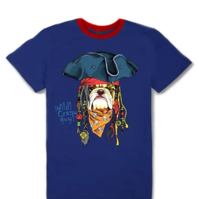 Футболка Мопс-пират