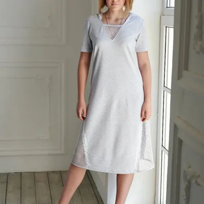 платье с капюшоном