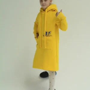 Платье детское теплое с начесом